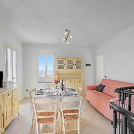 Palms - Sea View Terrace And Parking - Happy Apartmán